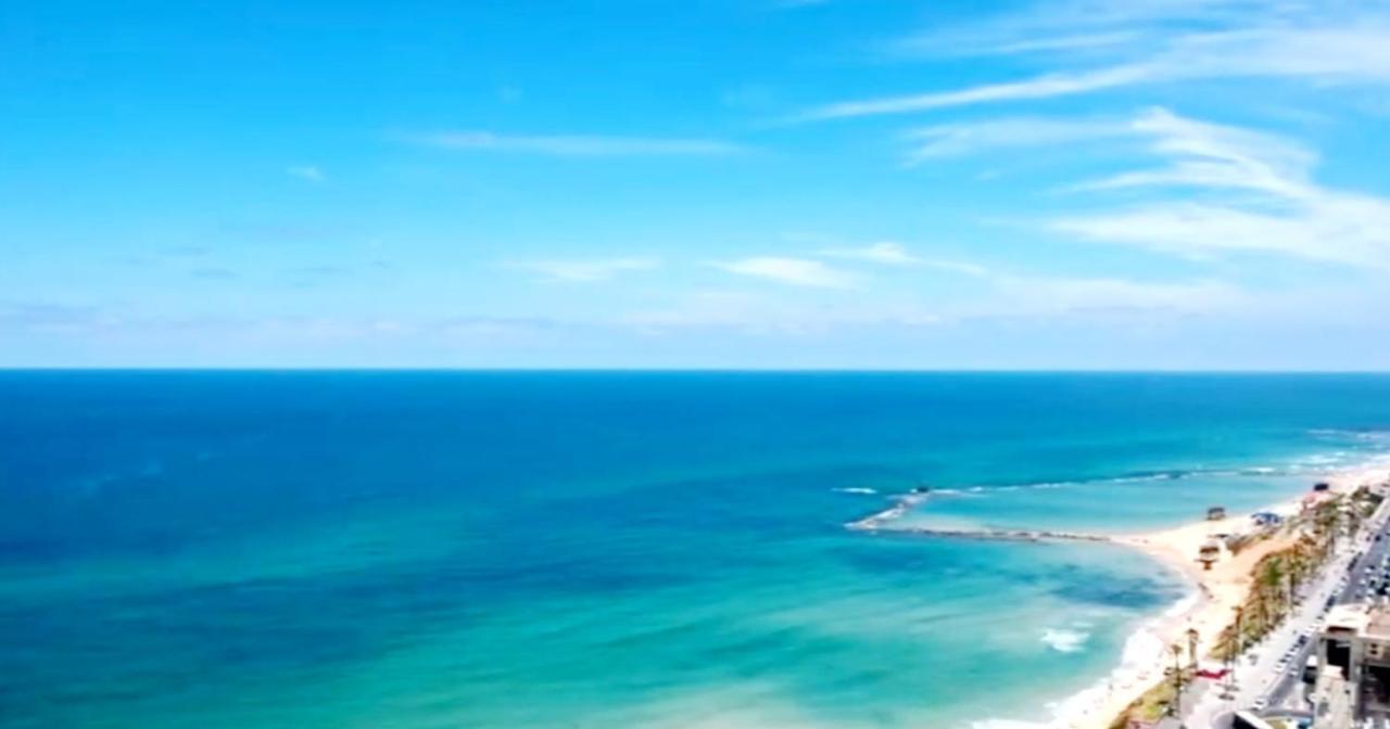 Beachfront Studio Apartment Bat Yam 412 Eksteriør billede